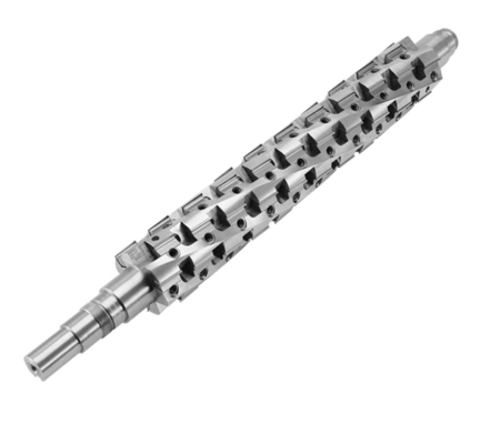 Heavy Duty Helical Spiral Cutter Head With 30x12x1.5mm Carbide Insert For Usual Moulder