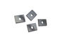 Uncoated Indexable Carbide Inserts 15mmX12mmX1.5mm Dimension Wear Resistance