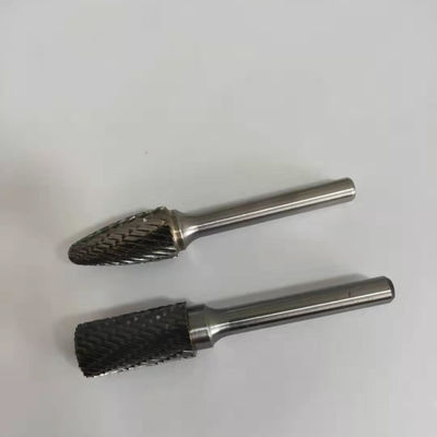 Cylinder Shape Shank Diameter 6mm Tungsten Carbide Rotary Burrs