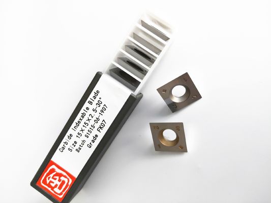YG6/YG8 Tungsten Carbide Reversible Knives 15x15x2.5mm Indexable Insert  for Wood Working