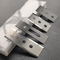 Industrial tungsten carbide razor blades film cutting knife double edge 3 hole slotted slitting blades